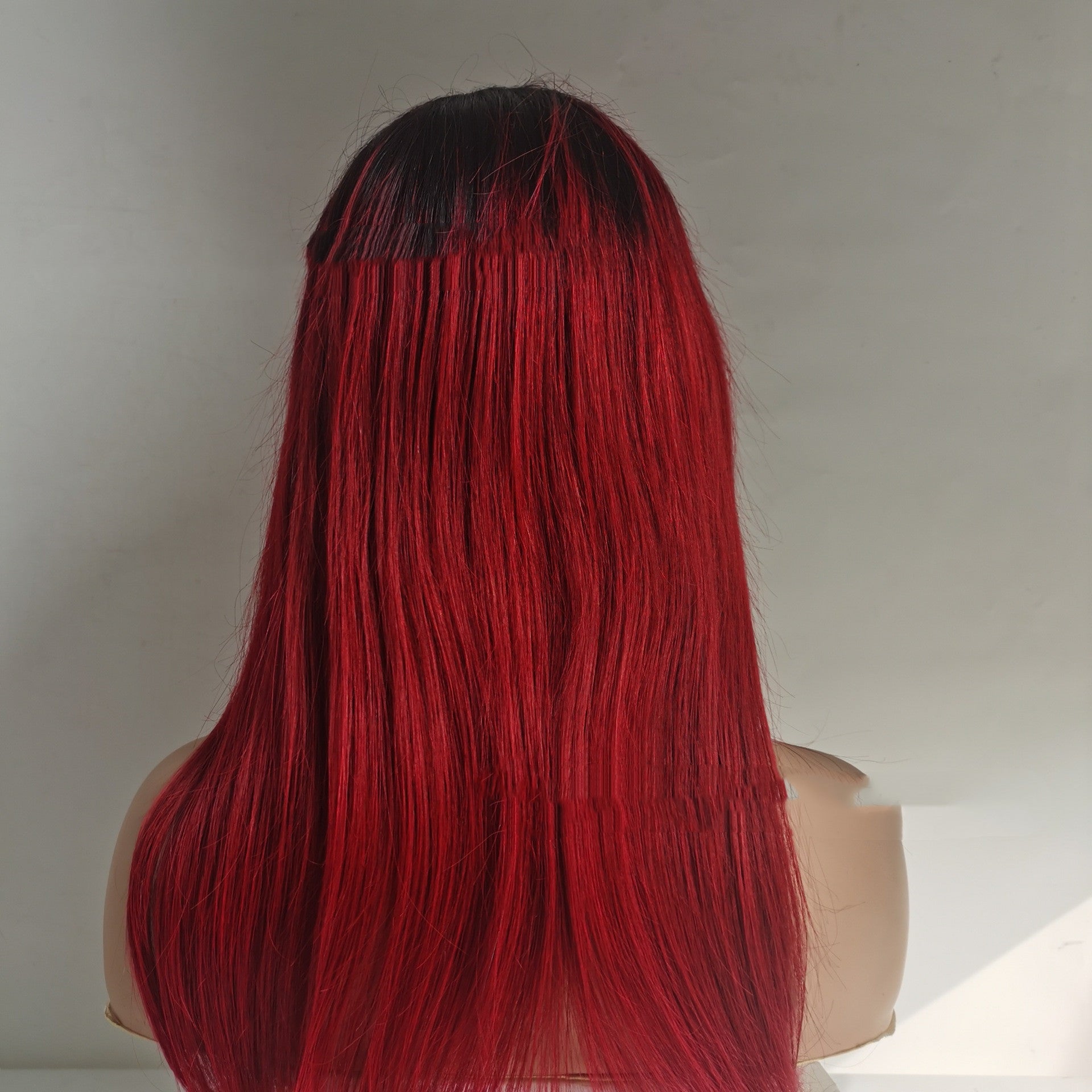 Wig Factory Real Human Hair Wig Mechanism Headgear Hair Wig Wig Factory Real Human Hair Wig Mechanism Headgear Hair Wig